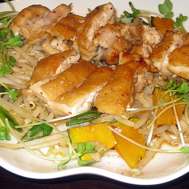 ピリ辛鶏もも焼き