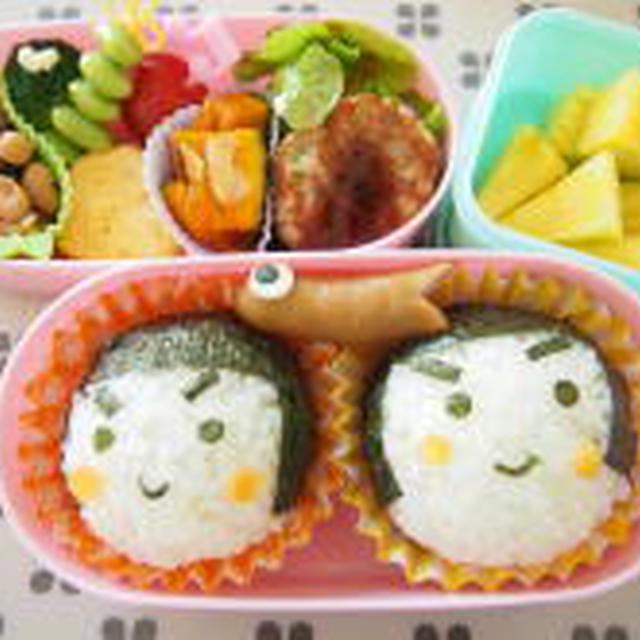 金太郎おむすび弁当☆