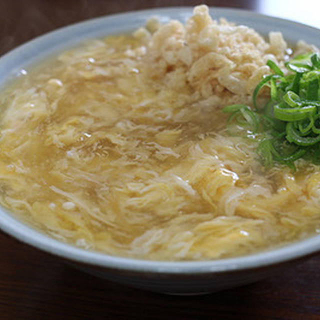 朝ごはんに「あんかけ黄そば」