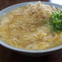 朝ごはんに「あんかけ黄そば」