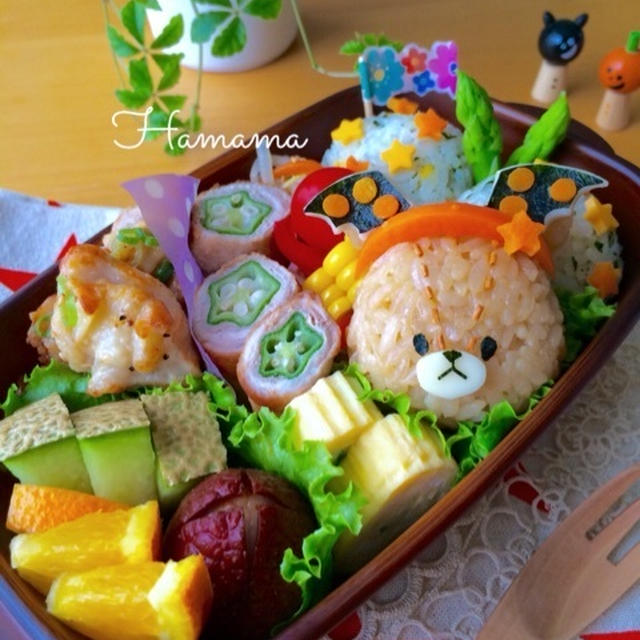 ジャッキーのハロウィン弁当♡