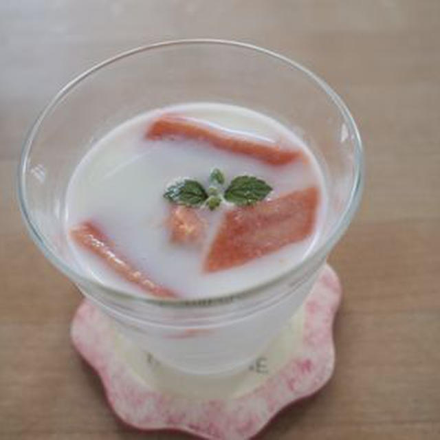 キューサイの”Saiby”とドリンクヨーグルトで簡単スムージー