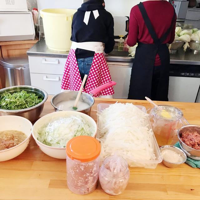 白菜キムチ作り♪野菜ソムリエの韓国料理教室☆㉑1月レッスン