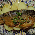 今日の一皿《鯖のソテー ブールノワゼットソース》 Sauté de maquereaux au berrre noisette