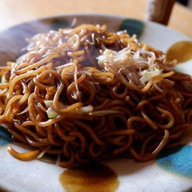 和食レシピ・・・めんのマルニの伊達焼きそば