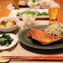 『干物赤魚』とストウブで『無水肉じゃが』の献立。