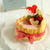 * 苺のシャルロット ♡ レアチーズケーキ♪最後の苺で。