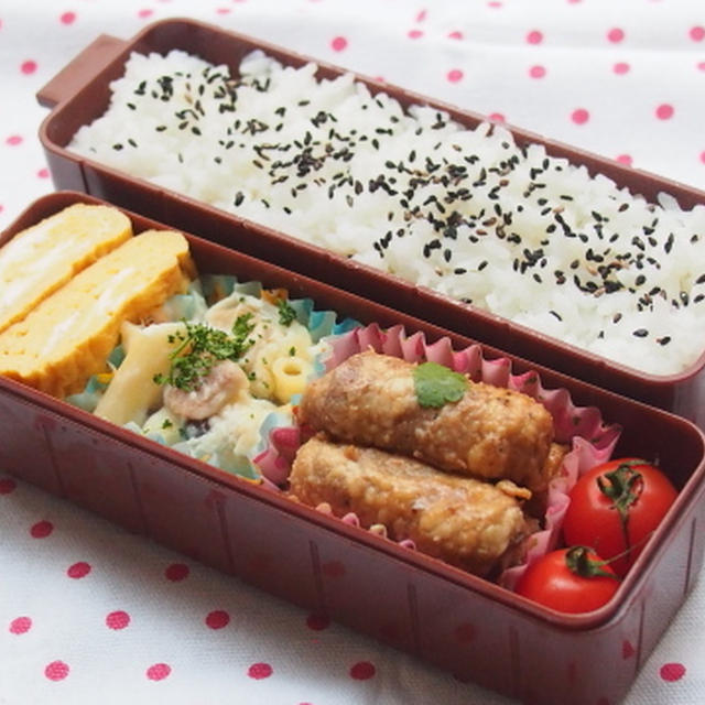 茄子の肉巻きべんとう