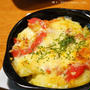 完熟トマトdeチーズ焼き×塩麹豚ロース×厚揚げと大根煮♪