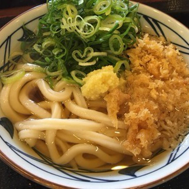 買い物ついでに丸亀製麺でお昼
