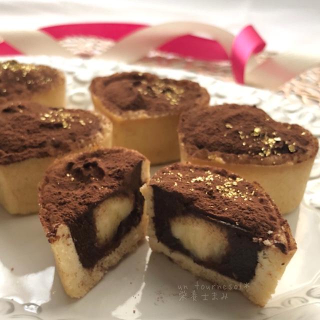 【オーブン不用☆混ぜて冷やし固めるだけ！】バナナ生チョコタルト♡レシピ