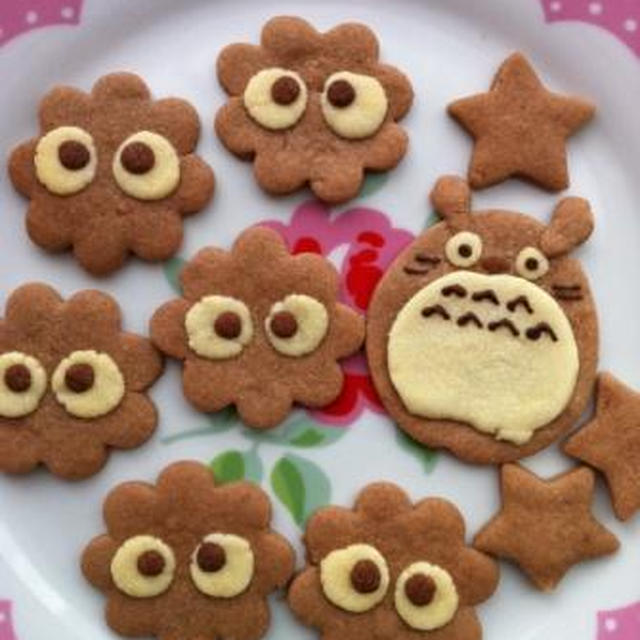 トトロクッキー キャラクッキー By Manaママさん レシピブログ 料理ブログのレシピ満載
