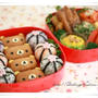 【2011 お花見弁】リラックマの行楽弁当♪