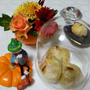 花と料理を楽しむ♪ハッピーハロウィン（かぼちゃパイ）