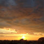 11月の夕焼け