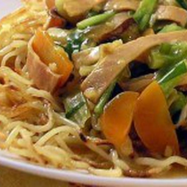 焼きそばカレー （残りカレー）