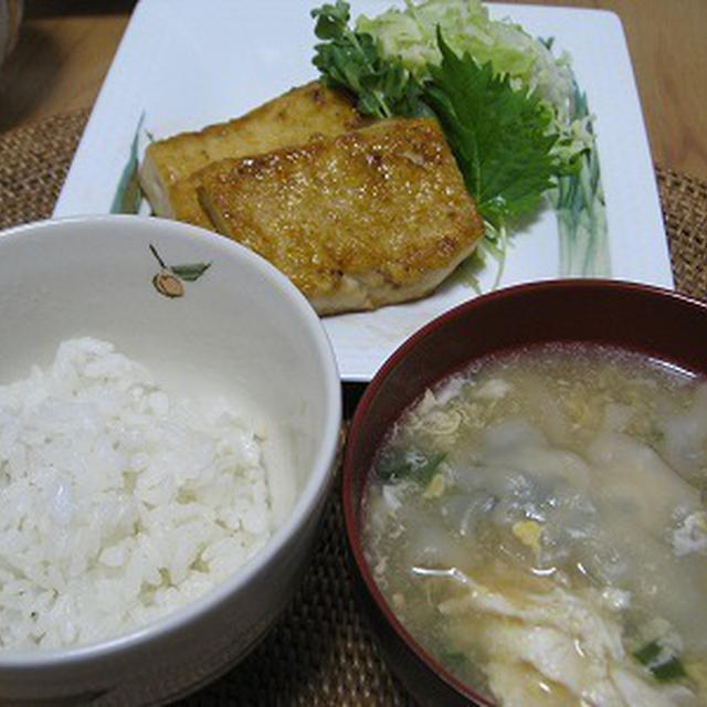 ふわふわ海老ワンタンスープで朝ごはん