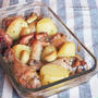 手羽元 の オーブン焼き 。