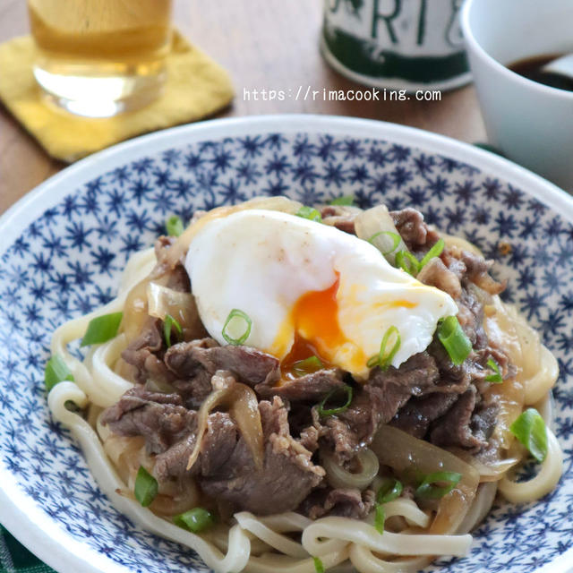 【レシピ】新玉ねぎが美味しい♪ぶっかけ肉うどん♪