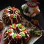 クリスマス仕様なチョコケーキ