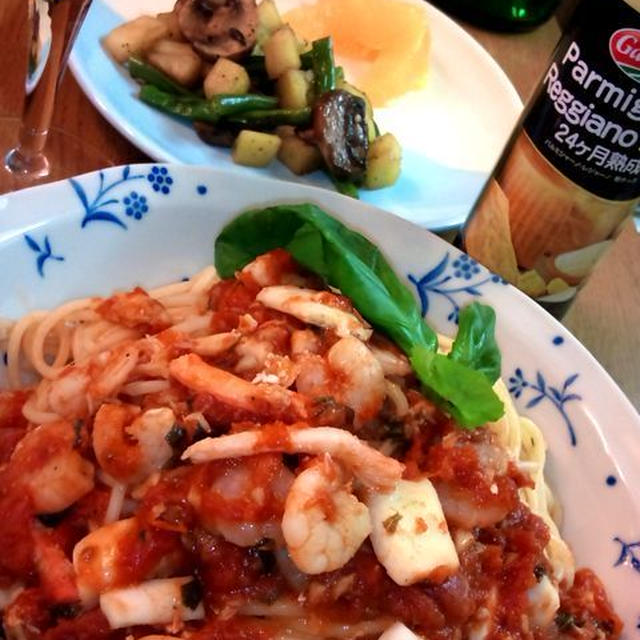 シーフード・マリナーラ・スパゲッティ ～ Seafood Marinara