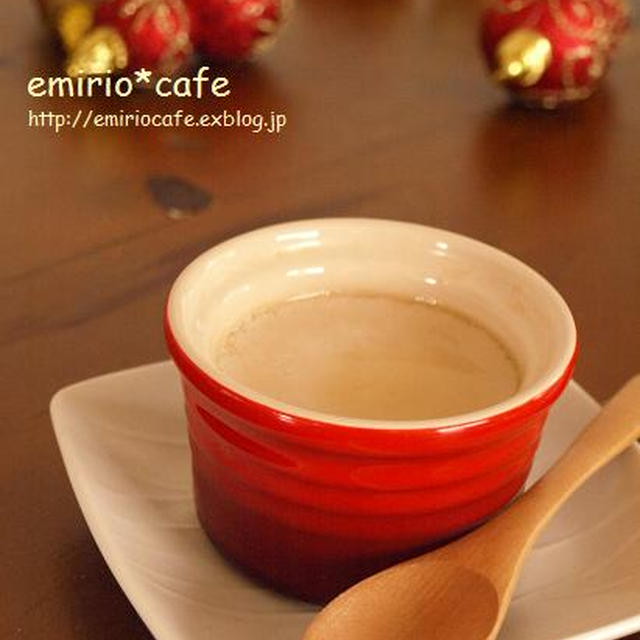 紅茶のクリーミープリン　〜レシピモニター参加デザート〜