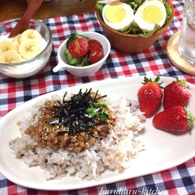 普通の朝ごはん♪…再確認