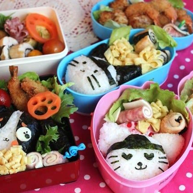 ヒメ弁当と子供たちキャラ弁に挑戦する！