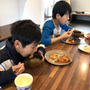 塾弁です「オムライス弁当」