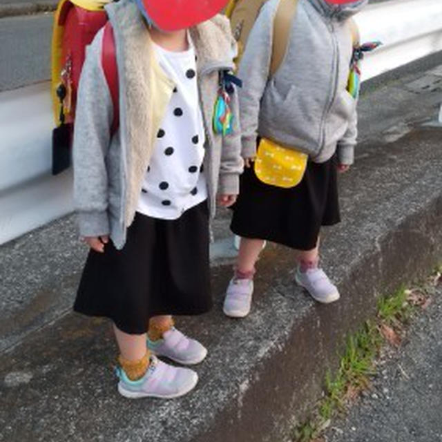 小１の帰り道はおとなしいぞ