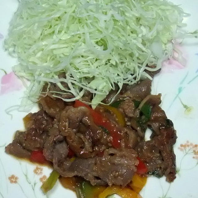 スーパーの味付き肉