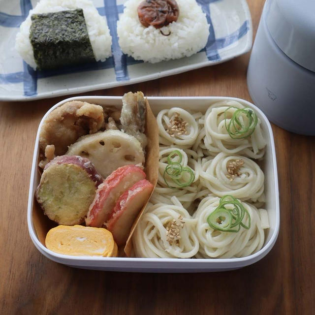 家族が絶賛した天ぷらうどん弁当#サクサク天ぷらの作り方