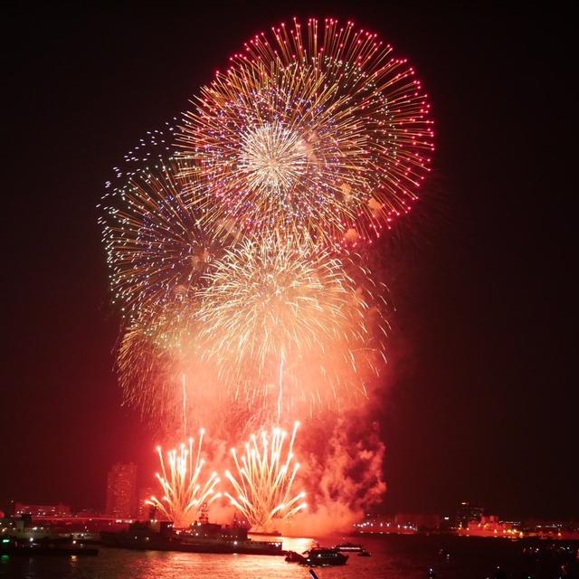 ＼2万発の花火が圧巻‼︎／横浜みなとみらいスマートフェスティバル行ってきた‼︎