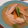 手羽先と野菜の味噌煮込みスープ