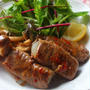 ヘルシー！蒟蒻の牛肉巻き