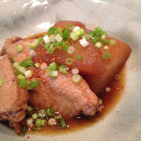 韓国おうちごはん「大根と手羽先のこっくりピリ辛煮」【スパイス大使】