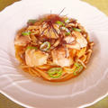 すき焼き風パスタ