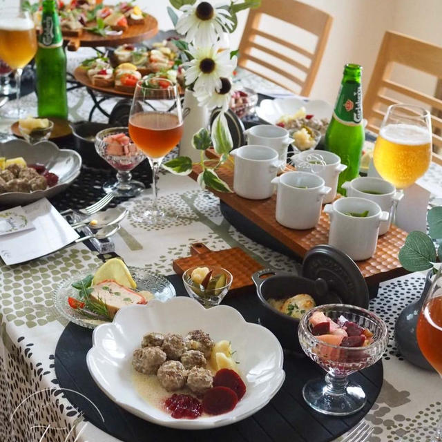 北欧料理のグループレッスン♪豆のスープがリニューアル