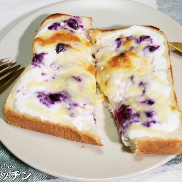 朝から幸せ！簡単アレンジ『チーズケーキ風トースト』の作り方