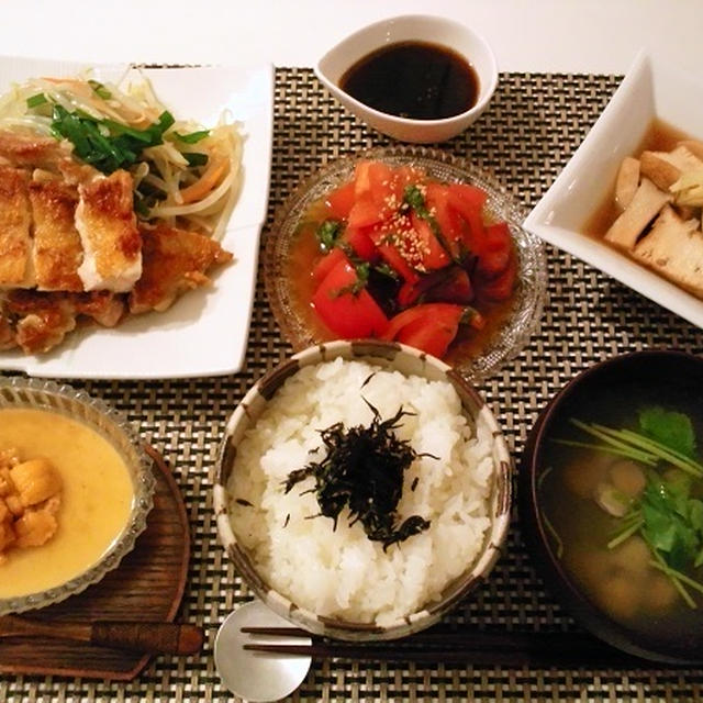 鶏もも肉のグリルとか