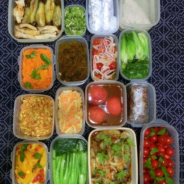 今週の常備菜♪♪　　お弁当♪