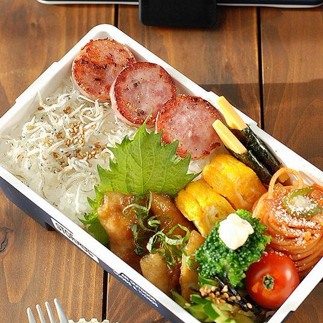 【高校生男子】鶏の梅照り焼き弁当