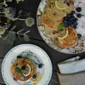 Lemon Blueberry Pancakes レモンとブルーベリーのパンケーキ