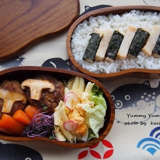 煮込みハンバーグ。のお弁当