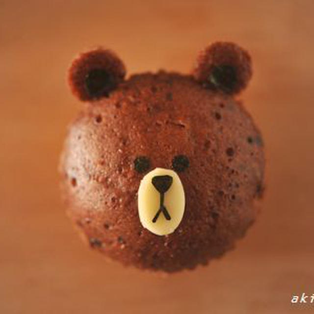 ブラウンの蒸しパン