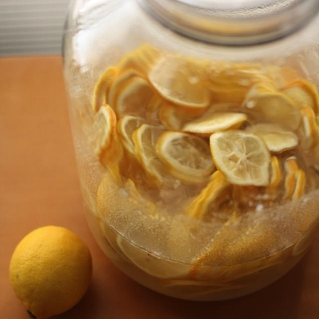レモンの酵素ジュース　　- 砂糖 -