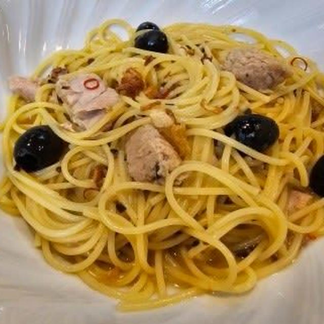 パキッとパスタでトンノパスタ