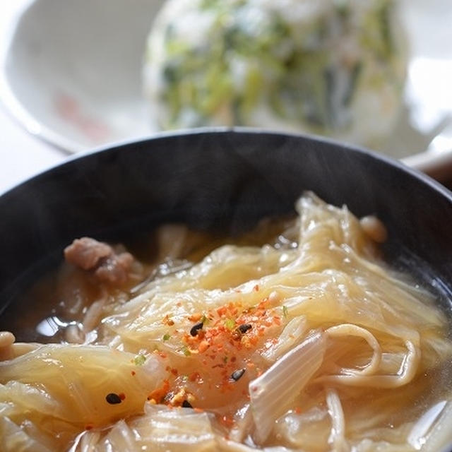 おばぁちゃんの知恵！鍋の残り汁で簡単お昼うどん