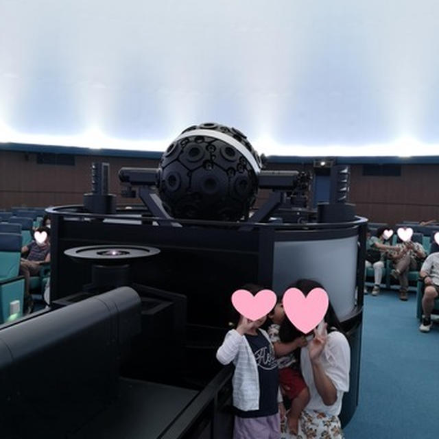 家族で青少年科学館へ