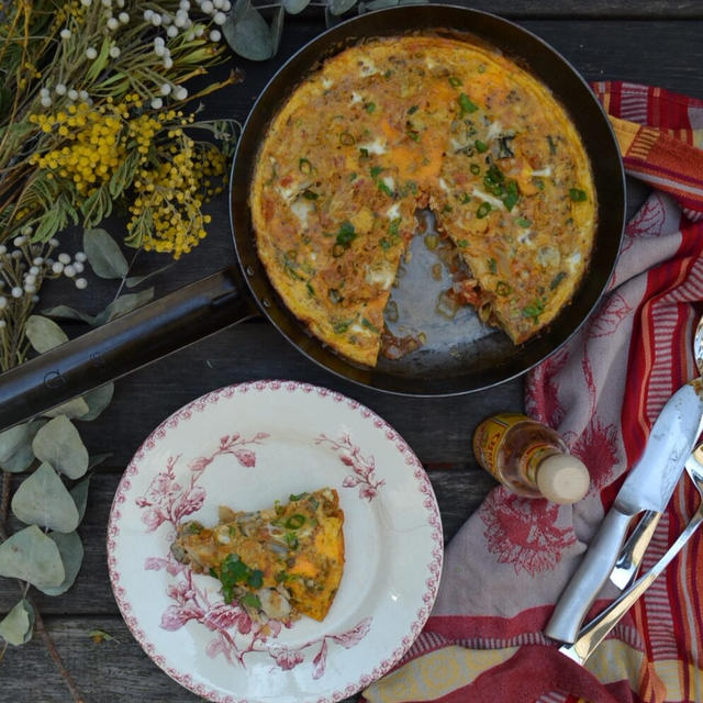 Oyster Frittata オイスターフリタータ